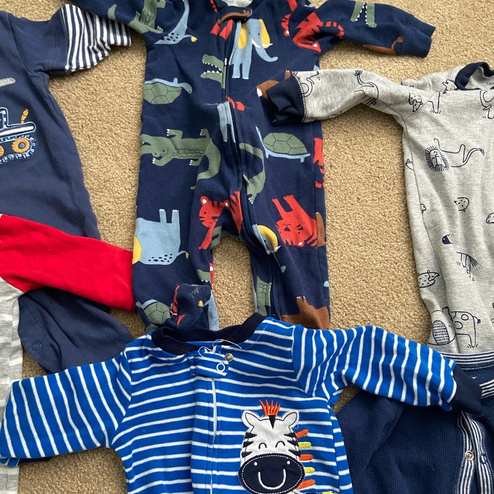 7 sleep ‘n play baby boys 3-6 months *like new*
